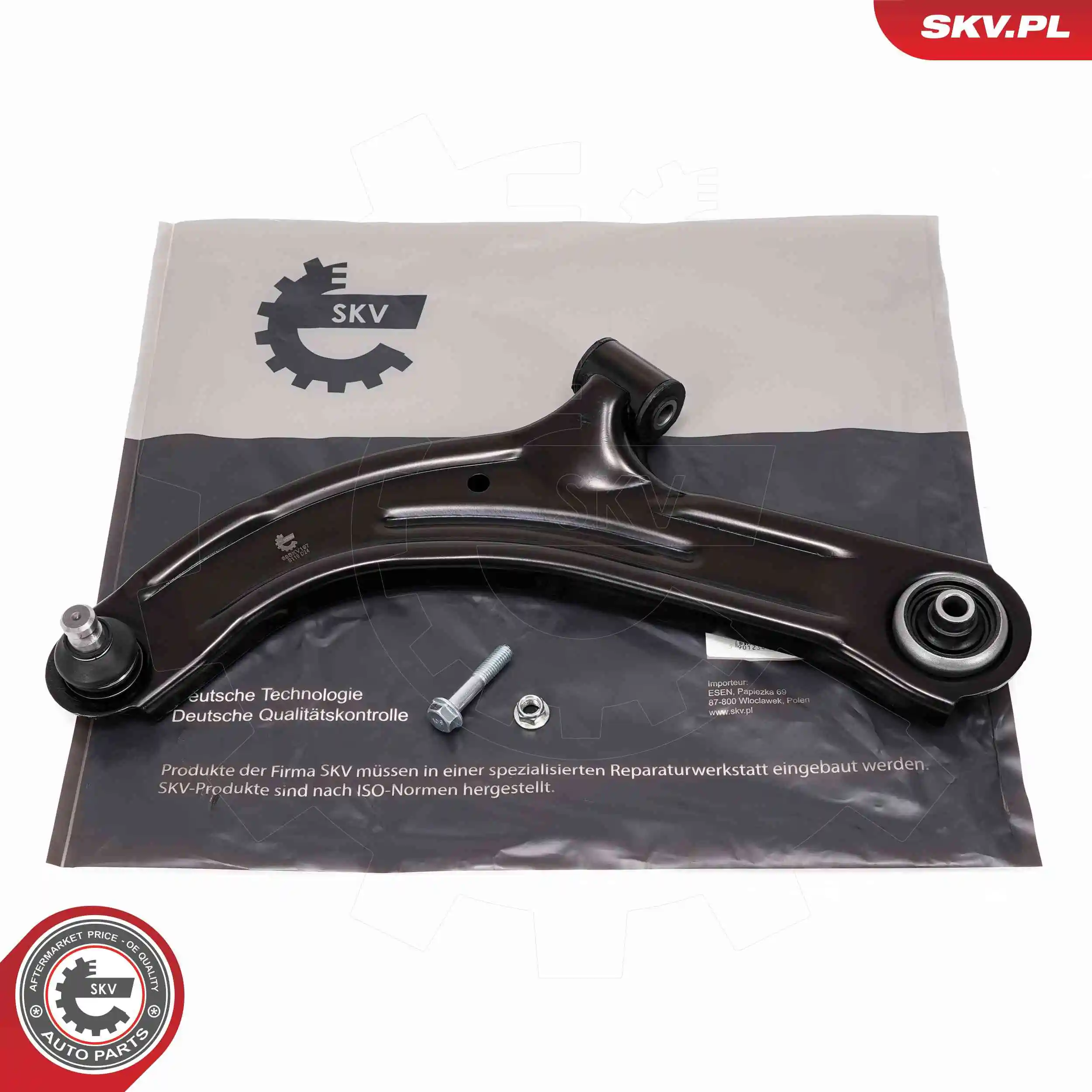 Control/Trailing Arm, wheel suspension
